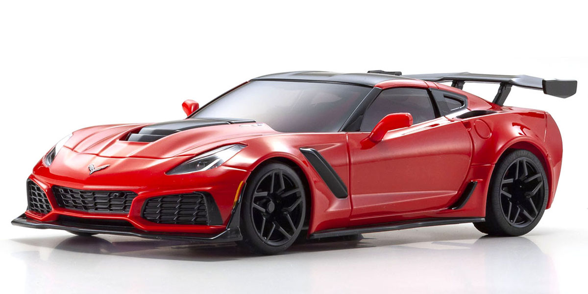 京商ミニッツ RWD シボレーコルベットZR1 LEDライトユニット、ジャイロ 