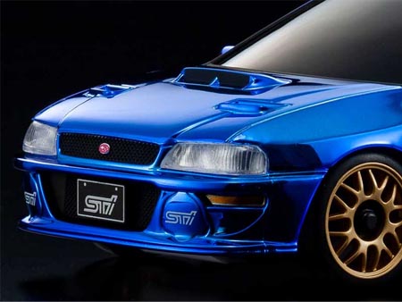 ホワイトブラウン 【限定】KYOSHOミニッツ スバル インプレッサ22B-STi