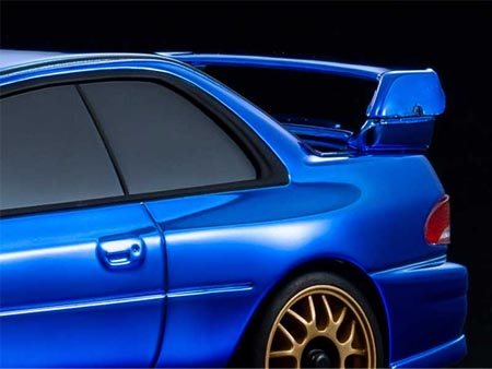 ホワイトブラウン 【限定】KYOSHOミニッツ スバル インプレッサ22B-STi