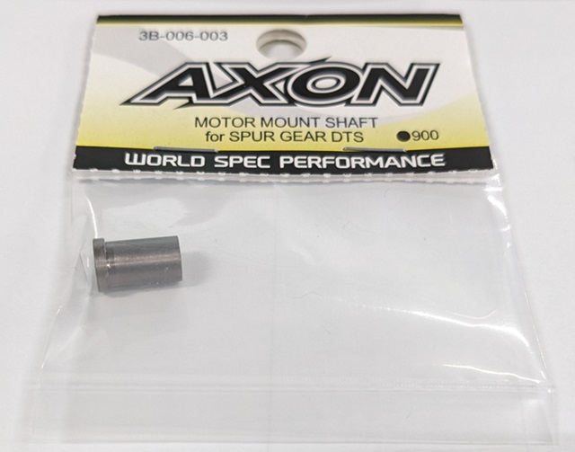 AXON　3B-006-003　MOTOR MOUNT SHAFT for SPUR GEAR DTS