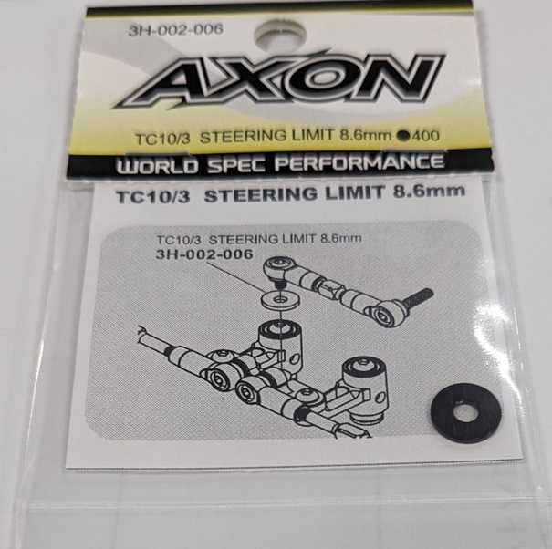 AXON　3H-002-006　TC10/3 STEERING LIMIT 8.6mm