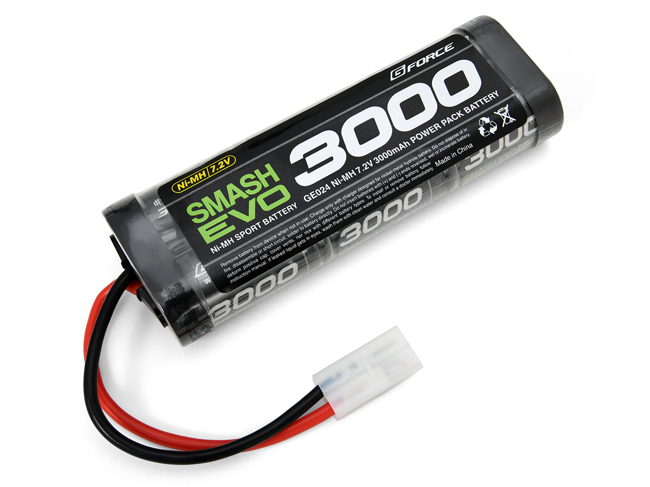 G FORCE　GE024　SMASH EVO NiMH 7.2V 3000mAh