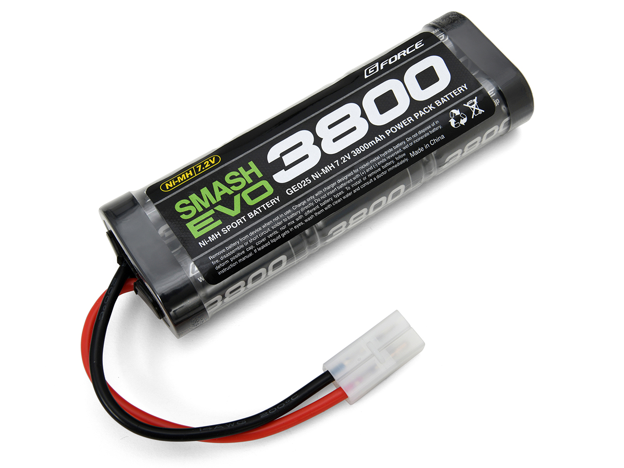 G FORCE　GE025　SMASH EVO NiMH 7.2V 3800mAh