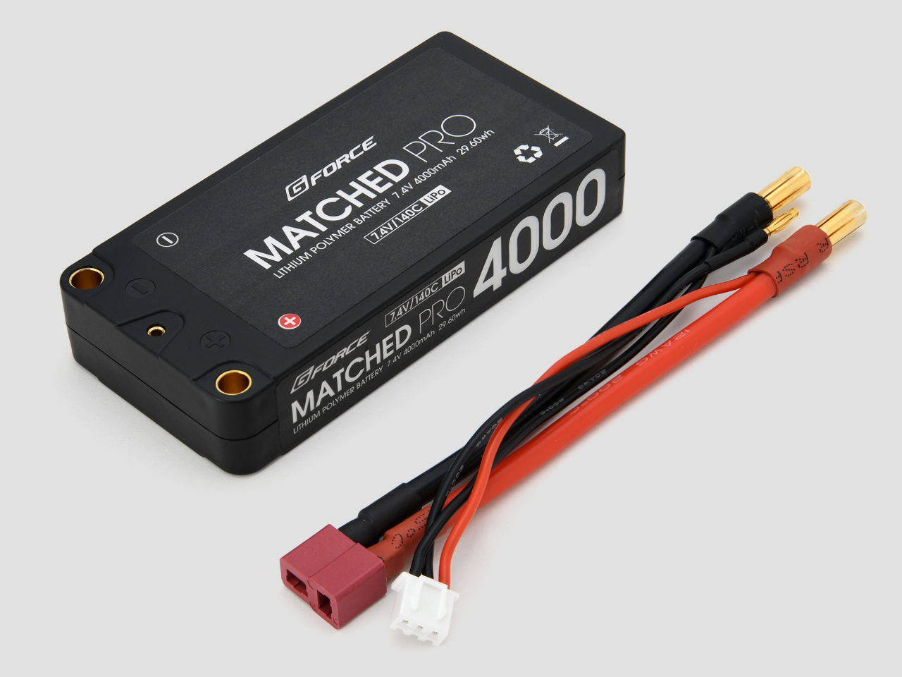 G FORCE　GFG019　MATCHED PRO 7.4V 4000mAh LiPo Battery