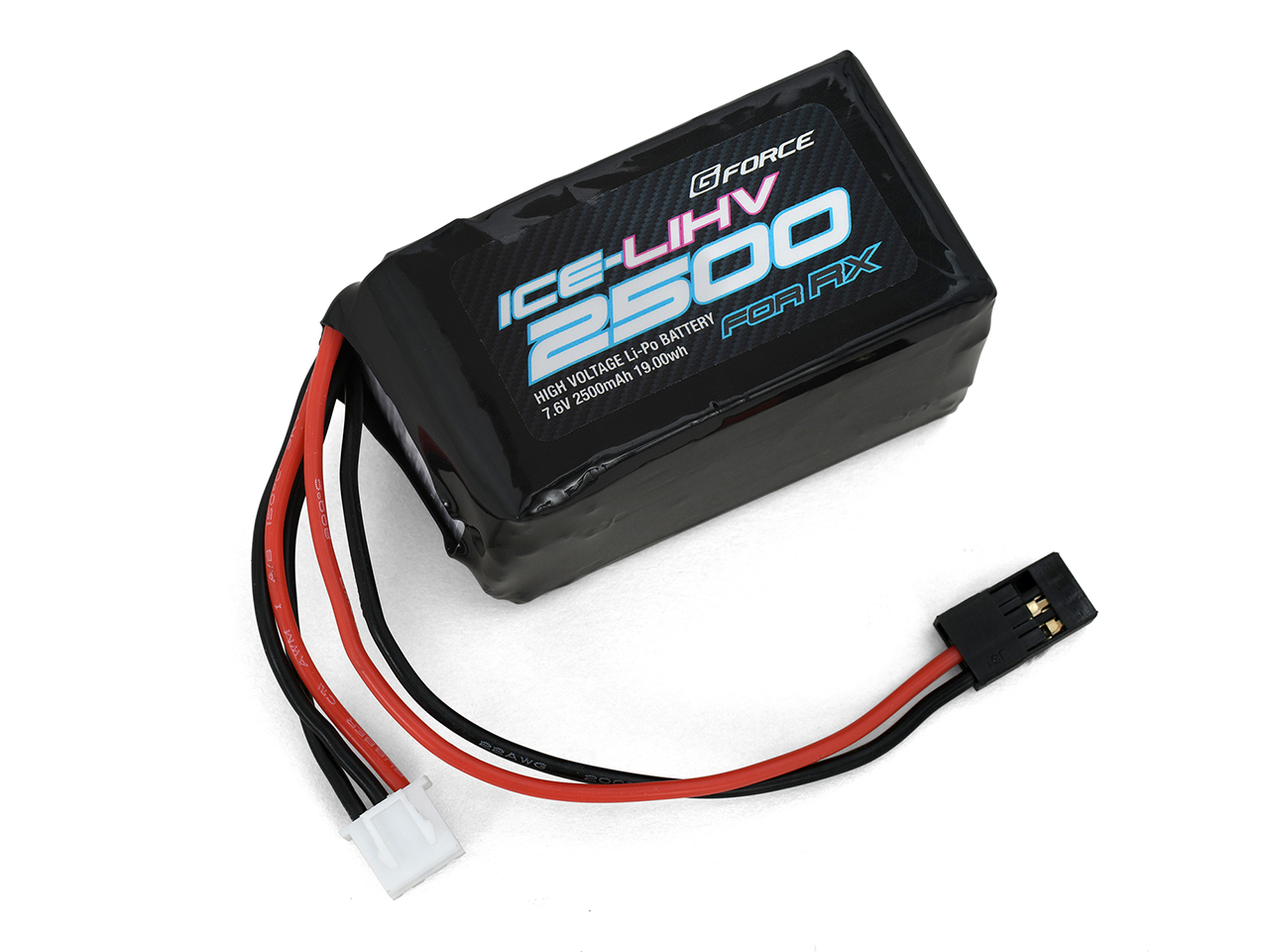 G FORCE　GFG106　ICE LiHV 7.6V 2500mAh (受信機用 俵型)