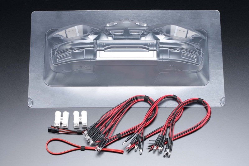 ヨコモ　SD-RZ34L　PANDEM NISSAN Fairlady Z RZ34 LED ライトセット(白8灯/赤6灯/黄4