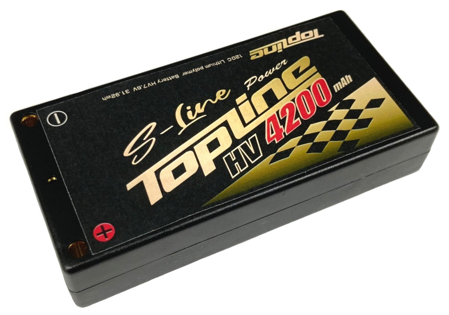 TOP LINE　TP-272　S-Line Power 4200mAh/HV7.6 120C ショートサイズLi-P0バッテリ