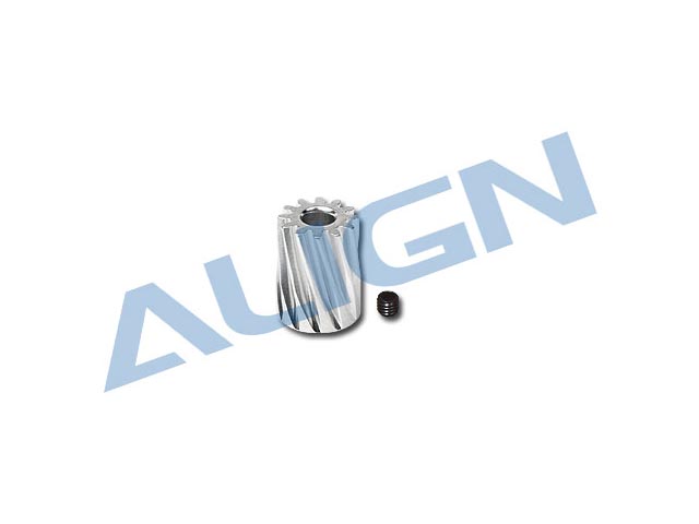 ALIGN　H45157　ピニオンギア 12T/M0.6/Φ3.5/ハス歯