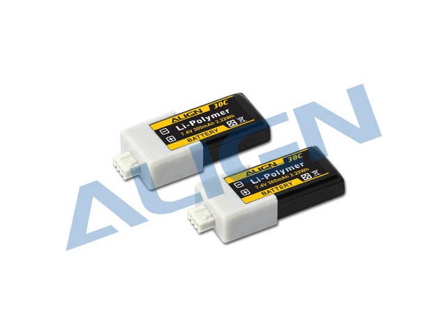 ALIGN　HBP03001　リポバッテリー 2S1P7.4V300mAh 30C