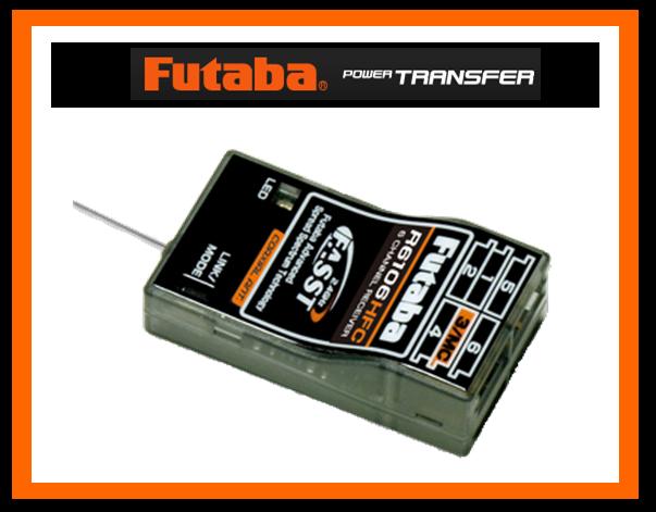 FASST方式) フタバ R6106HFC 2.4GHz 6ch小型機用受信機 [4513886019555 