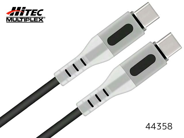 ハイテック　44358　USB Cable Type C – Type C 100W (USBケーブル タイプC – タイプC)