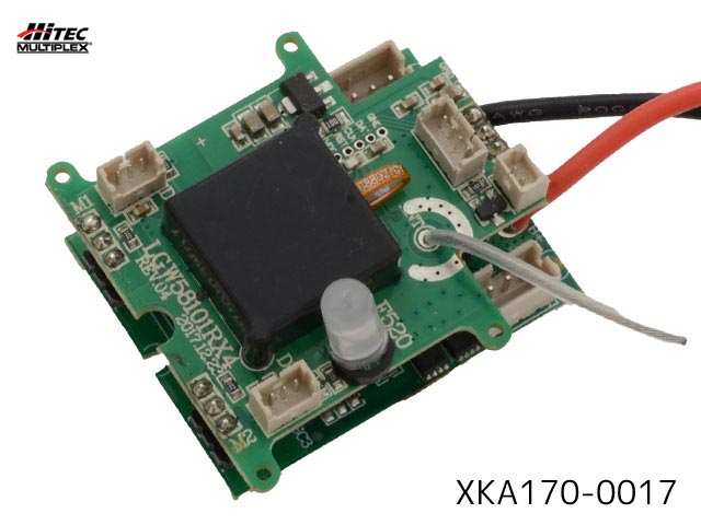 ハイテック(XK)　XKA170-0017　受信機ESCユニット (A170) (お取り寄せ)